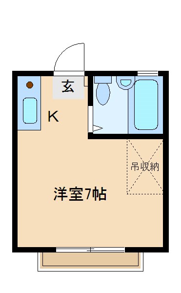 エクセル４ 425号室 間取り
