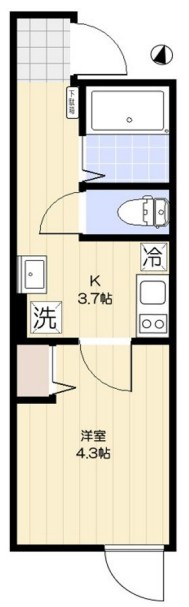 Ｖｉｌｌｅ&minus;Ｐｒａｄｏ北小岩 間取り