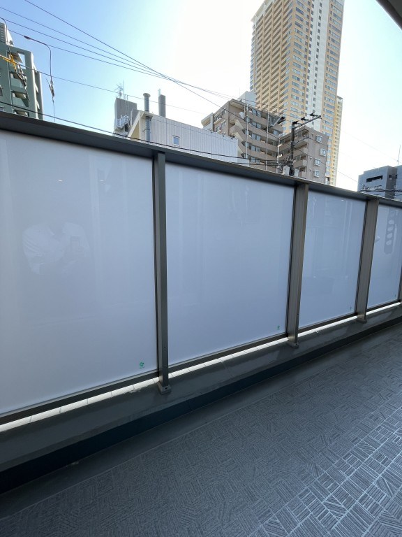 Hus de sucre ベランダ