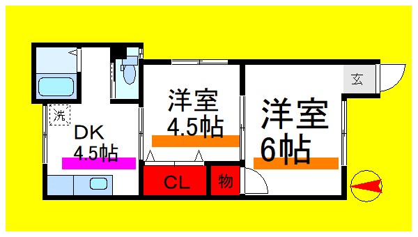 桂マンション 間取り