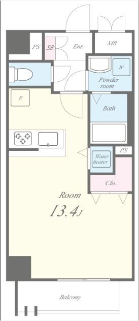 サンライズレジデンス 間取り図