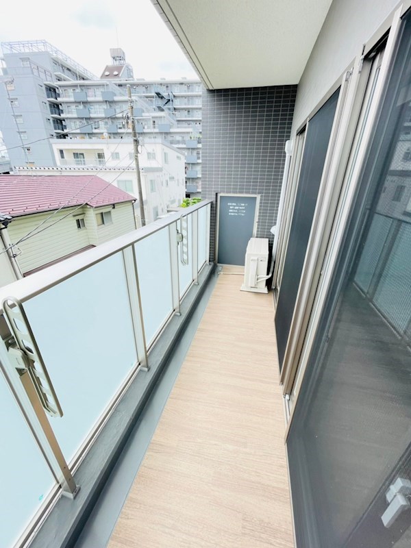 フレアコート北千住 ベランダ