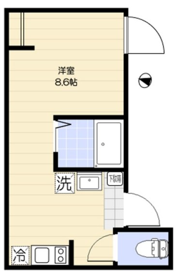 Ｖｉｌｌｅ&minus;Ｐｒａｄｏ北小岩 間取り