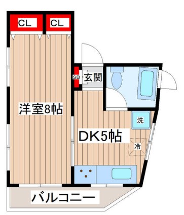 サンケイビル 間取り図