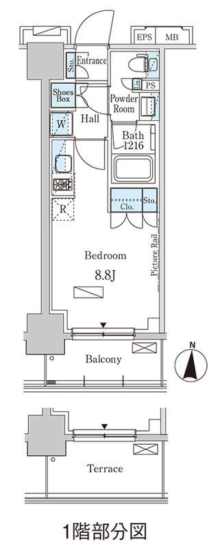 パークアクシス本所・親水公園 間取り図