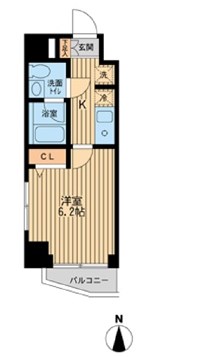 ドゥーエ東陽町 間取り図