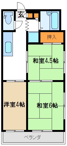 ハマースミス 間取り図