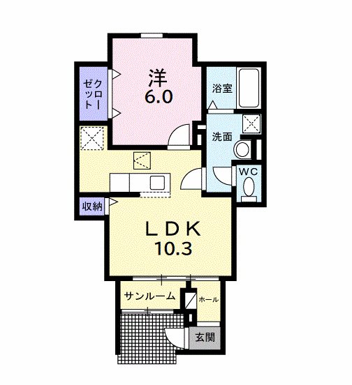 ルミエール　ワイズ 間取り