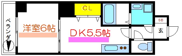 メゾン・ド・ヴィル 間取り図