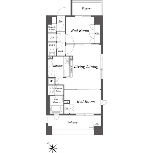 グレースレジデンス東京  間取り