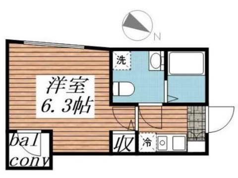 Liberta高砂 間取り