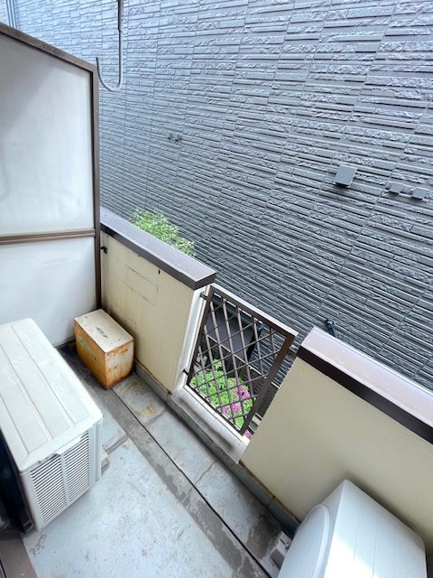 川村第二コーポ ベランダ