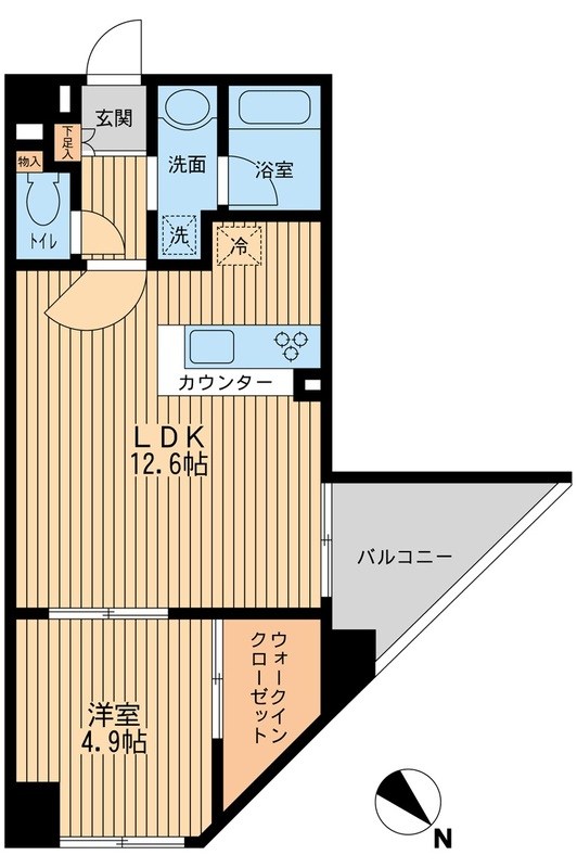 プライムアーバン日本橋人形町   間取り図