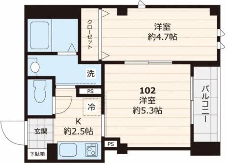 桜アパートメント 間取り
