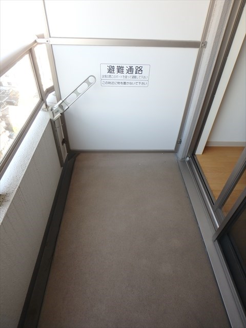 王子神谷パークサイドハイツ ベランダ