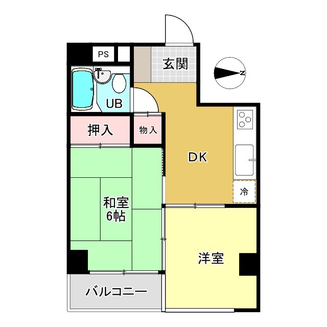 第2伸光マンション  間取り図