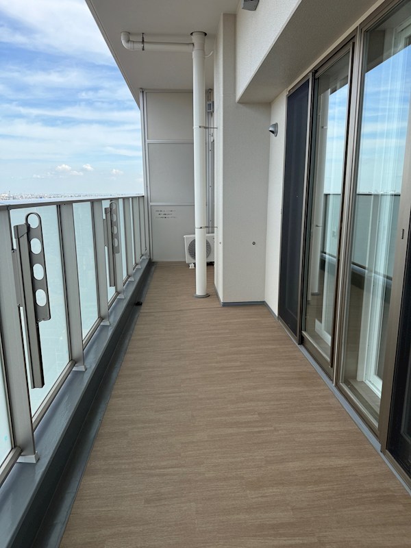 プラウドタワー平井 ベランダ