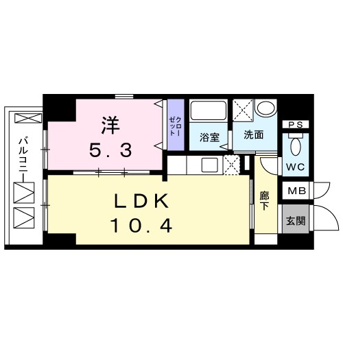 ポルカ　エラン  間取り図