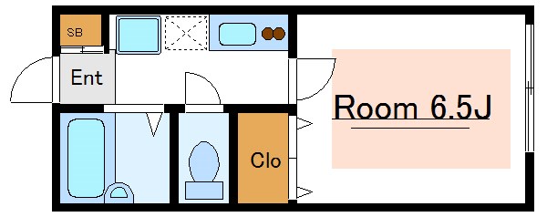 サンエール東十条  間取り図