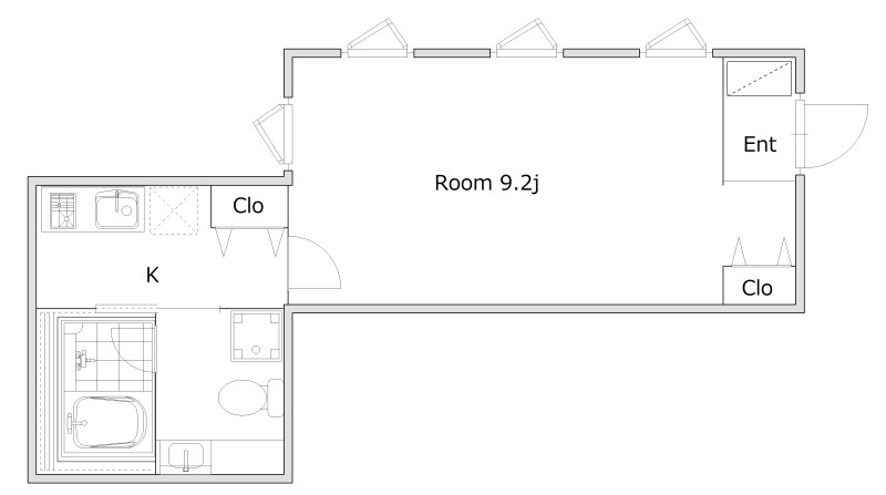 トリアーディSELENE亀戸 間取り図