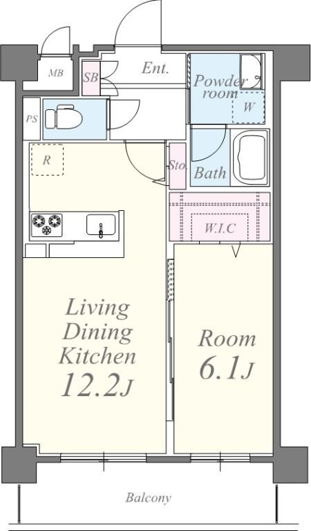 ライツ石原 間取り図