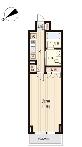プラティーク清澄白河  間取り図