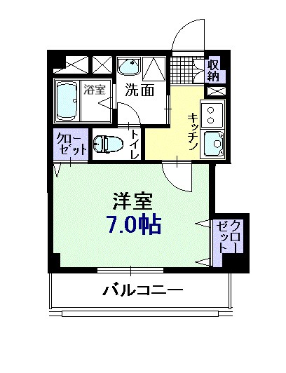 リバーサイド木場公園  間取り