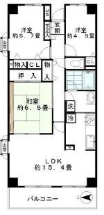 ジュネス   間取り