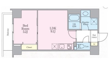 レイ両国 間取り図