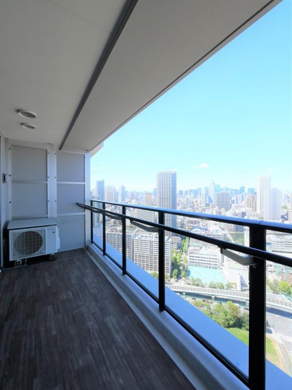 パークタワー晴海 ベランダ