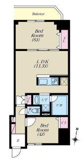 S-RESIDENCE菊川rivie 間取り図