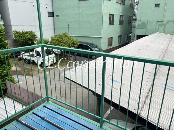 大野コーポ ベランダ