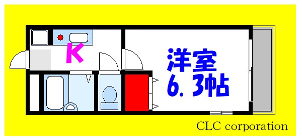 アルカサル堀江 間取り