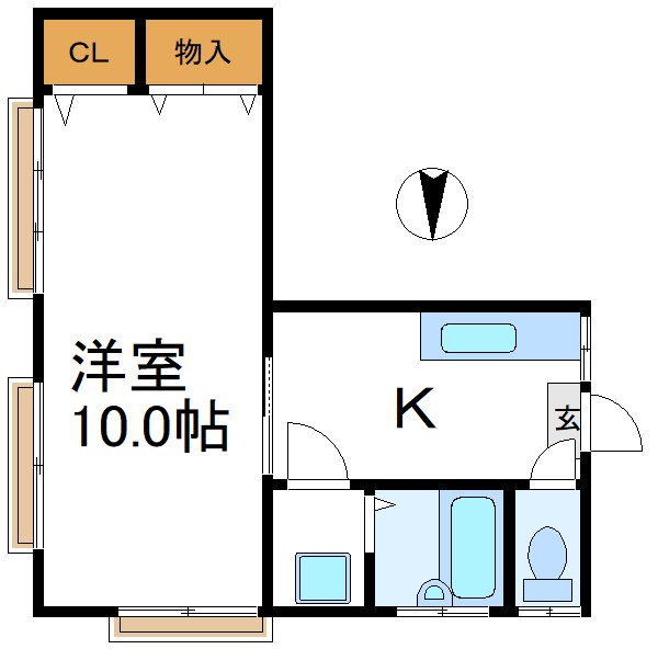コーポ安楽 間取り