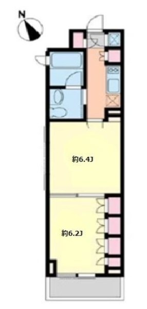 プラティーク清澄白河   間取り図