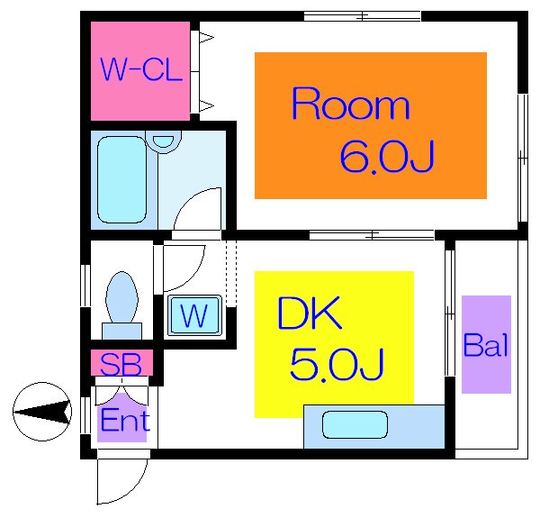 コーポクレイン 間取り図