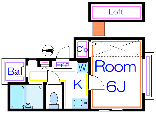 フラットＫ 間取り