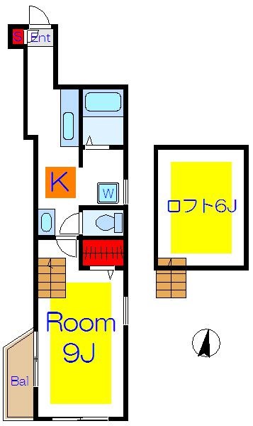 パレスホリケ5 間取り図