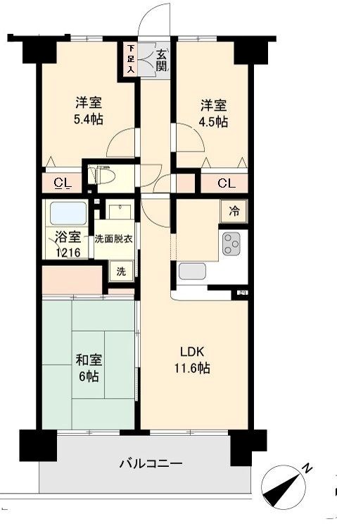 ＲＪＲリクロス立石 間取り