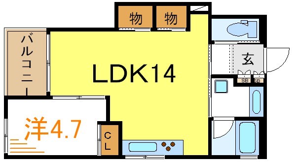ＳＵＮＮＹ　ＣＯＵＲＴ 間取り図