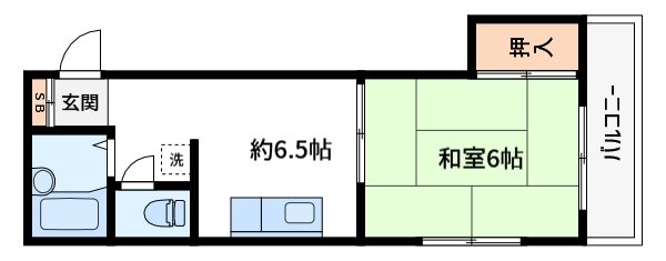 サンターナ   間取り