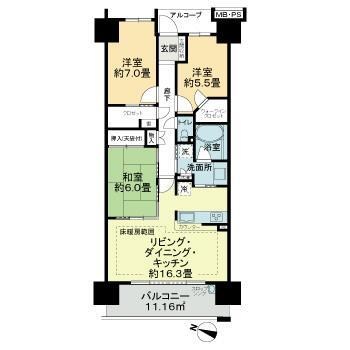 亀戸レジデンス  間取り図