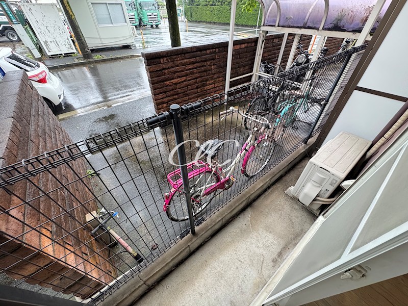 月光荘　2号館 ベランダ