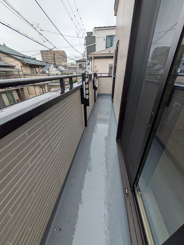 小島貸家 ベランダ