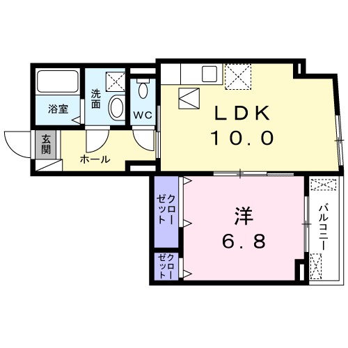 システィコート 間取り図