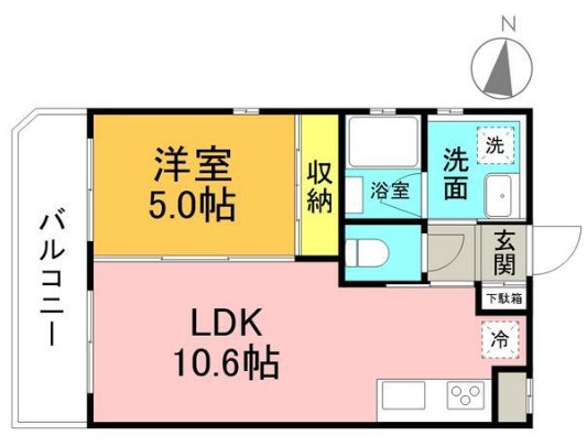 SETTLE J 間取り図