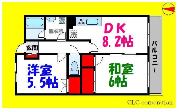 ベイ・ドルフィン 間取り図