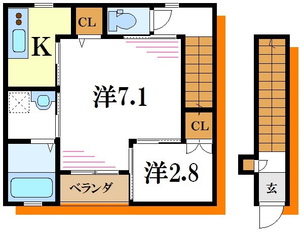 サンガーデンステューディオ 間取り図