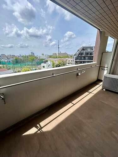 亀戸レジデンス  ベランダ