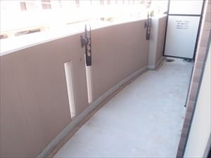 ベルフレンテ ベランダ